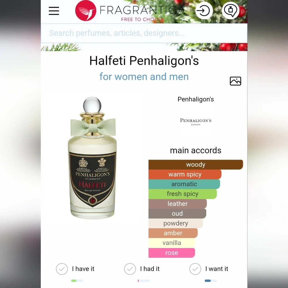 Penhaligons penhaligon halfeti
